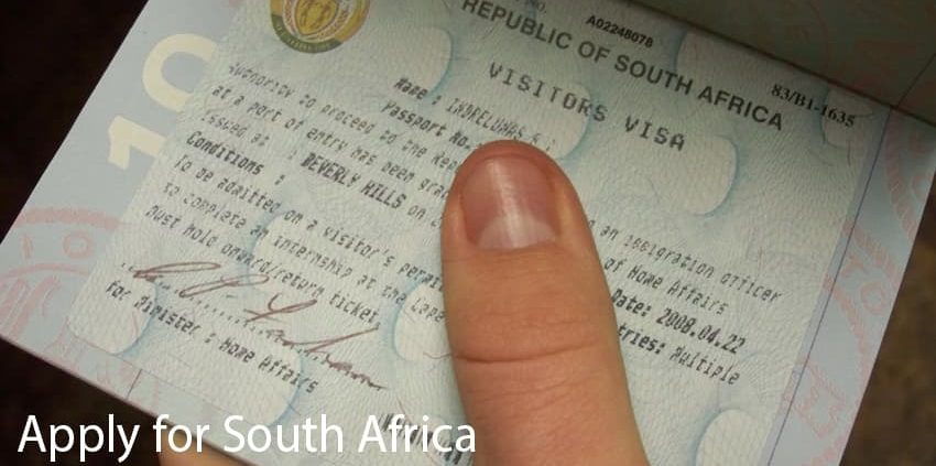 ویزا آفریقای جنوبی